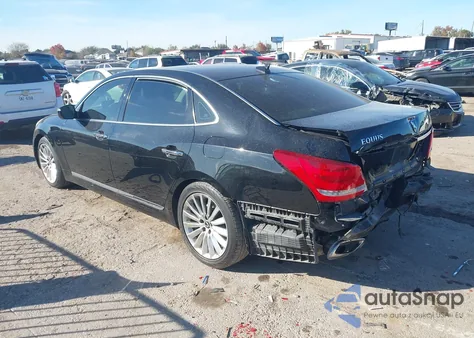 2015 Hyundai Equus Signature z USA, uszkodzony, nr VIN KMHGH4JH8FU098419